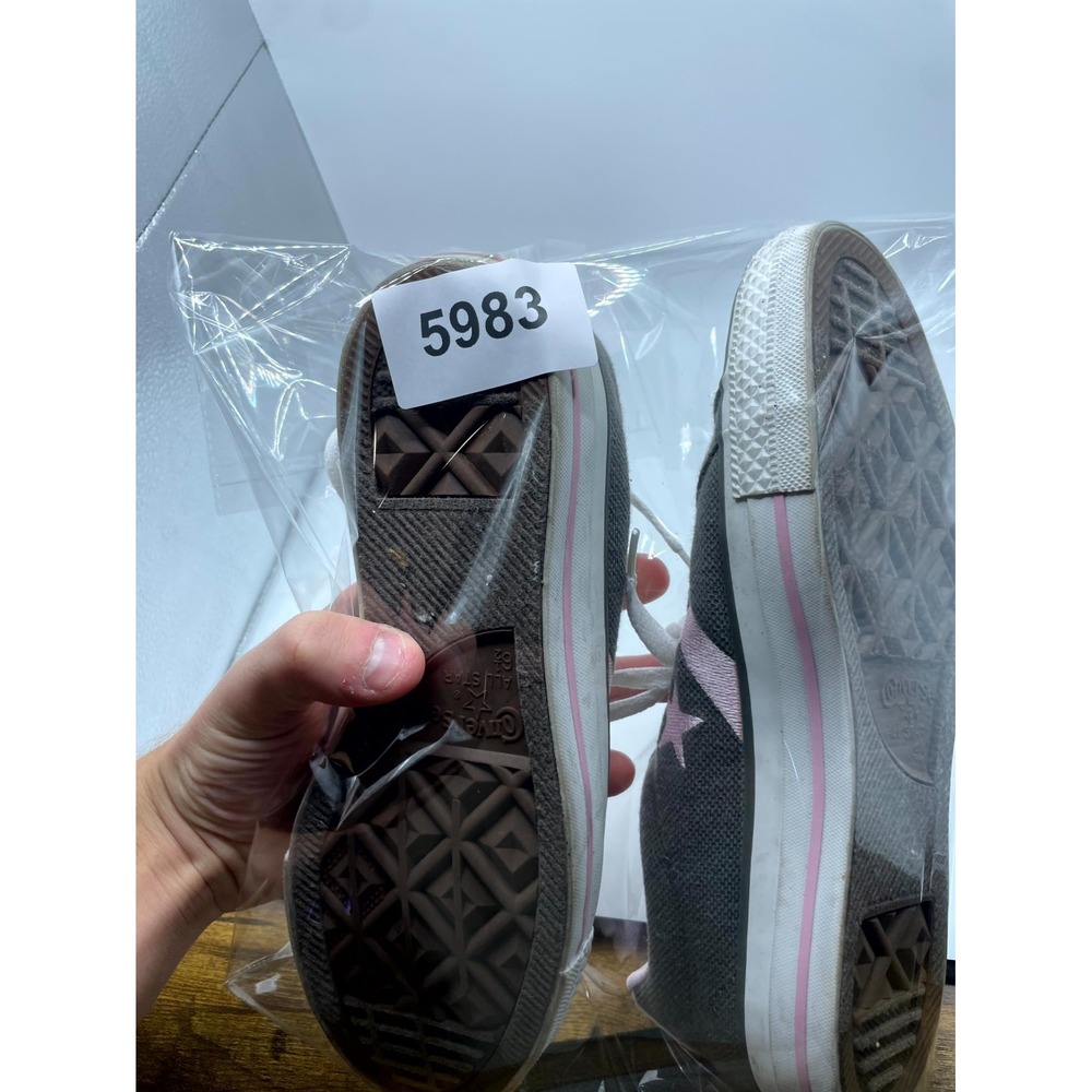 Converse Star Player 76 Unisex M6.5/W8.5 Black Pink Low Top Skateboarding Shoes - Picture 9 of 9